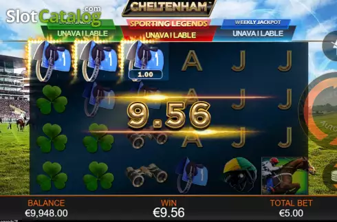 Скрин4. Cheltenham: Sporting Legends слот