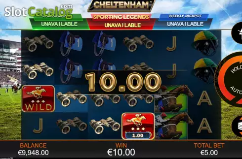 Скрин5. Cheltenham: Sporting Legends слот