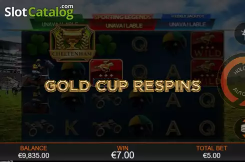 Скрин6. Cheltenham: Sporting Legends слот