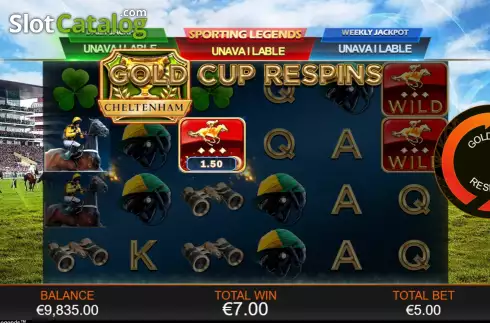 Скрин7. Cheltenham: Sporting Legends слот