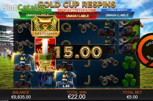 Скрин8. Cheltenham: Sporting Legends слот