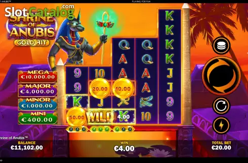 Скрин6. Gold Hit: Shrine Of Anubis слот