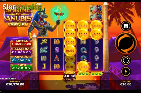 Скрин8. Gold Hit: Shrine Of Anubis слот