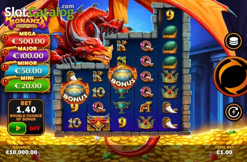Скрин3. Gold Hit: Dragon Bonanza слот