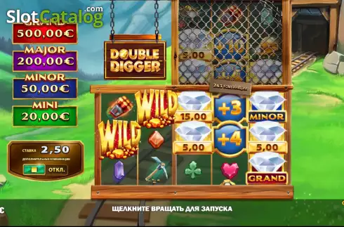 Скрин2. Double Digger слот