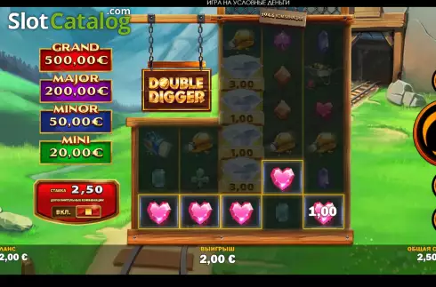 Скрин3. Double Digger слот