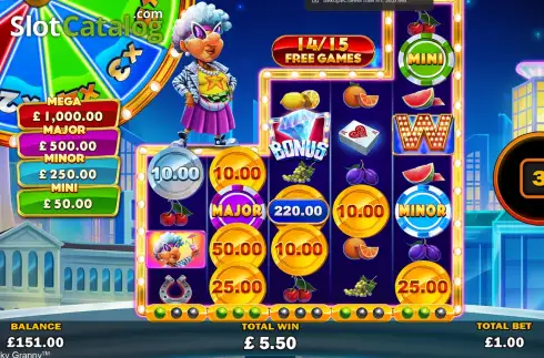 Скрин3. Gold Hit: Lucky Granny слот