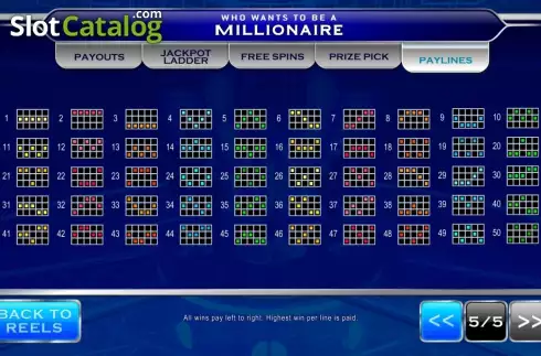 Скрин6. Who Wants to Be a Millionaire (Ash Gaming) слот
