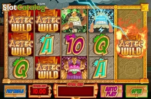 Скрин8. Aztec Gold Fortune of the Gods слот