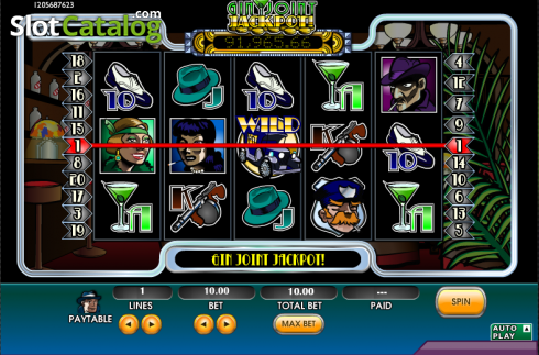 Скрин3. Gin Joint Jackpot слот