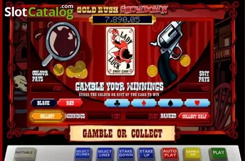 Скрин4. Gold Rush Showdown слот