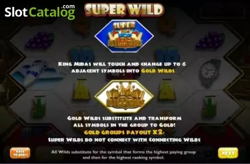 Скрин4. Midas Millions слот