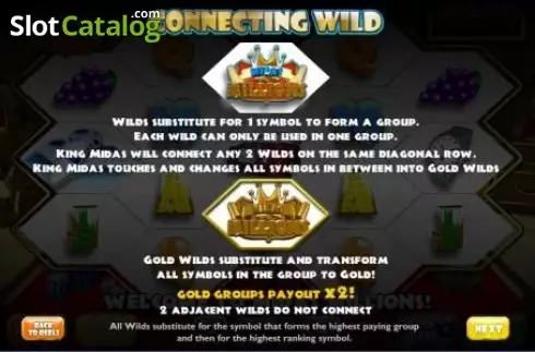 Скрин6. Midas Millions слот