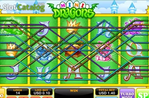 Скрин5. Mini Dragons слот