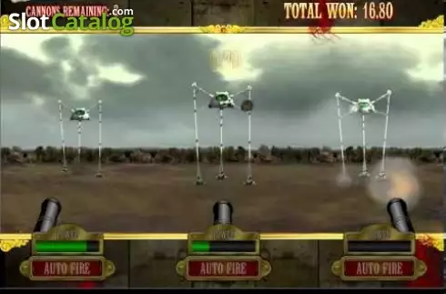 Скрин7. The War of the Worlds слот
