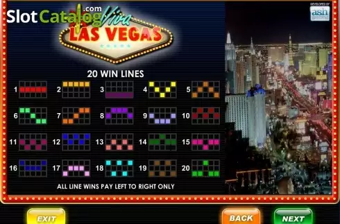 Скрин4. Viva Las Vegas (Ash Gaming) слот