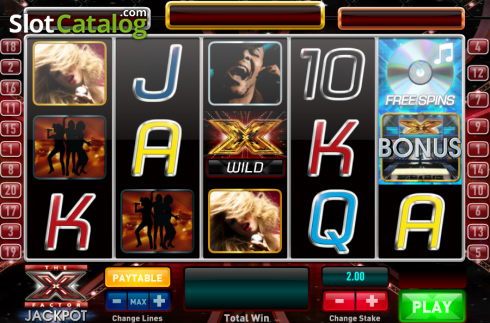 Скрин9. The X Factor Jackpot слот