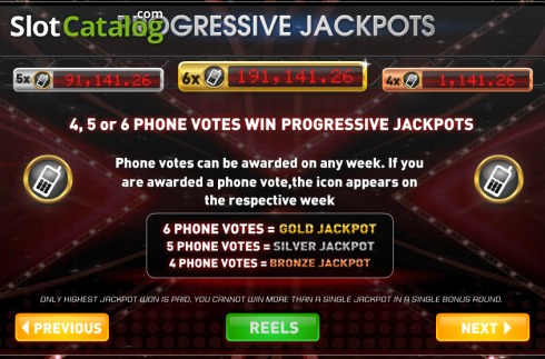 Скрин4. The X Factor Jackpot слот