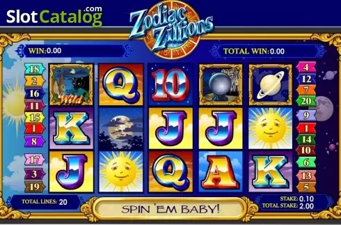 Zodiac Zillions логотип