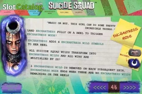 Скрин7. Suicide Squad слот