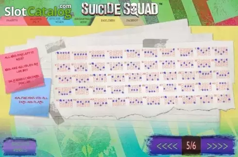 Скрин8. Suicide Squad слот