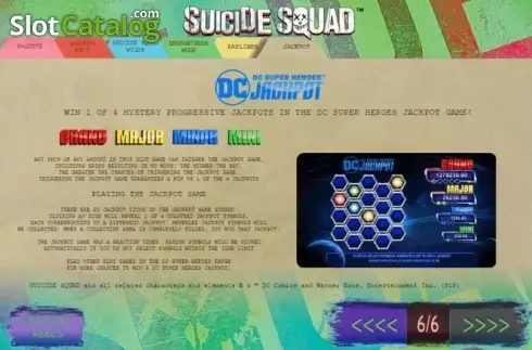 Скрин9. Suicide Squad слот