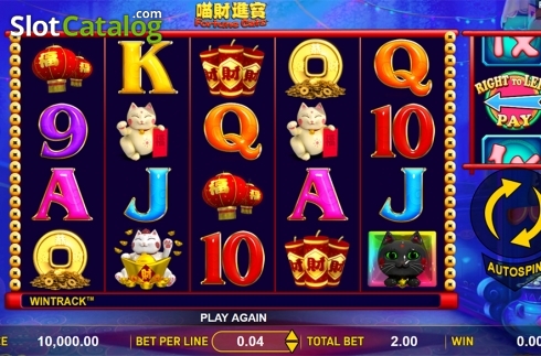 Скрин2. Fortune Cats слот