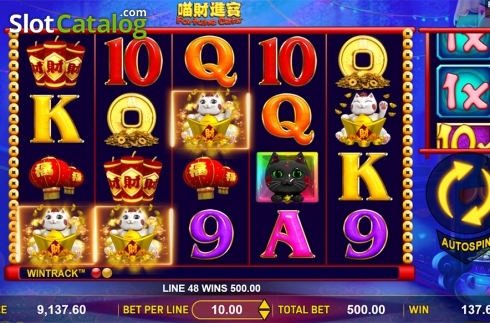Скрин3. Fortune Cats слот