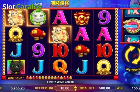 Скрин5. Fortune Cats слот