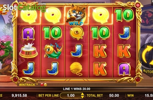 Скрин3. Hungry Cats слот