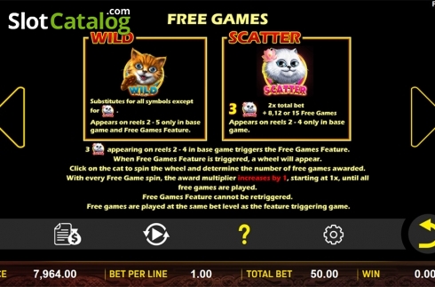 Скрин7. Hungry Cats слот