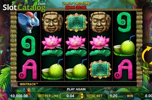 Скрин2. Jungle Treasure (Aspect Gaming) слот