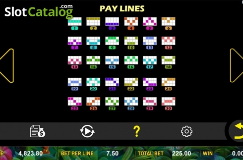 Скрин9. Jungle Treasure (Aspect Gaming) слот