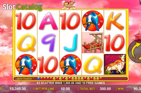 Скрин3. Magpie Bridge (Aspect Gaming) слот