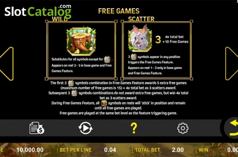 Скрин7. Rabbit Rampage слот