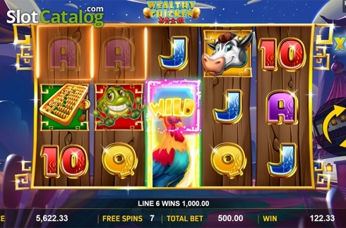 Скрин5. Wealthy Chicken слот