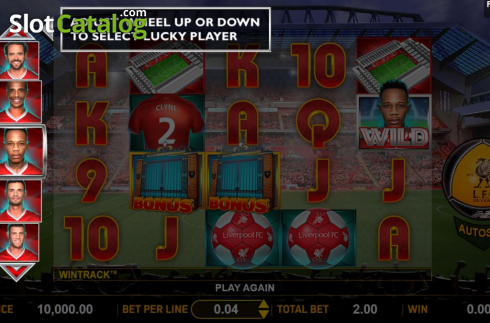 Скрин2. Liverpool Football Club Slots слот