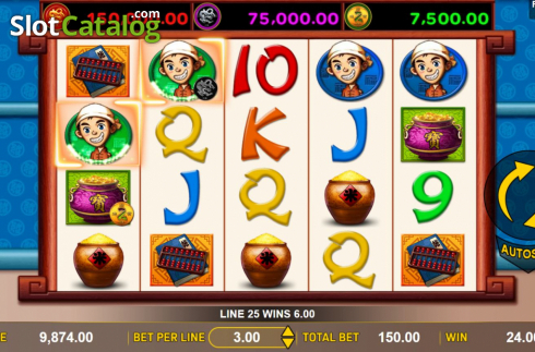 Скрин3. Dou Di Zhu Deluxe слот