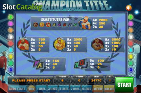 Скрин8. Champion Title слот