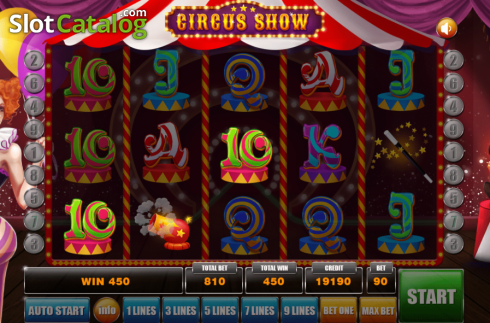 Скрин3. Circus Show слот