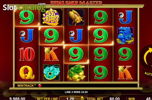 Скрин3. Feng Shui Master (Aspect Gaming) слот