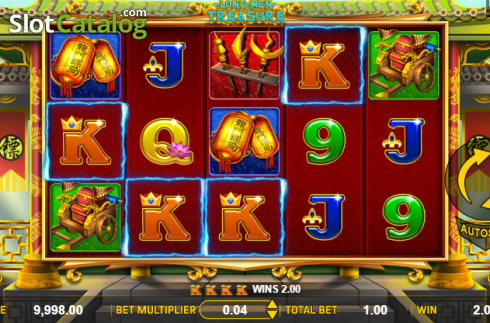 Скрин3. Long Men Treasure слот