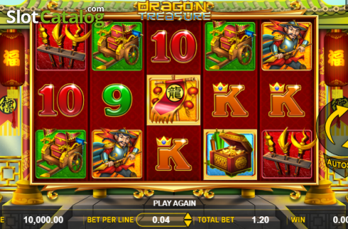 Скрин2. Dragon Treasure (Aspect Gaming) слот