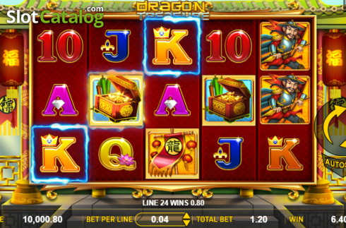 Скрин4. Dragon Treasure (Aspect Gaming) слот