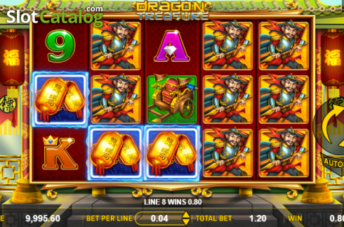 Скрин5. Dragon Treasure (Aspect Gaming) слот