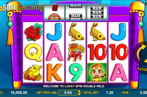 Скрин2. Lucky Spin Double Wild слот