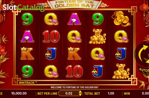 Скрин2. Fortune of the Golden Rat слот
