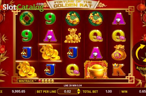 Скрин3. Fortune of the Golden Rat слот