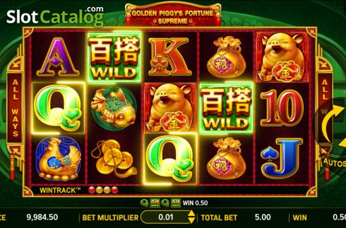 Скрин4. Golden Piggys Fortune Supreme слот