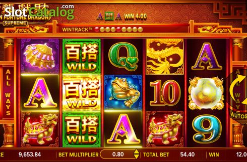 Скрин4. Golden Fortune Dragon Supreme слот